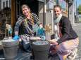 Winkeliers zetten Molenstraat vol kleurrijke windmolentjes