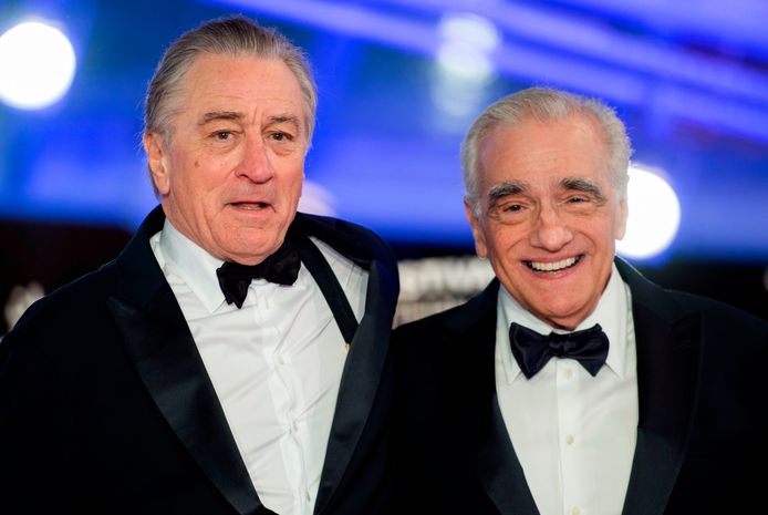 Robert De Niro en Martin Scorsese op het Marrakech International Film festival.