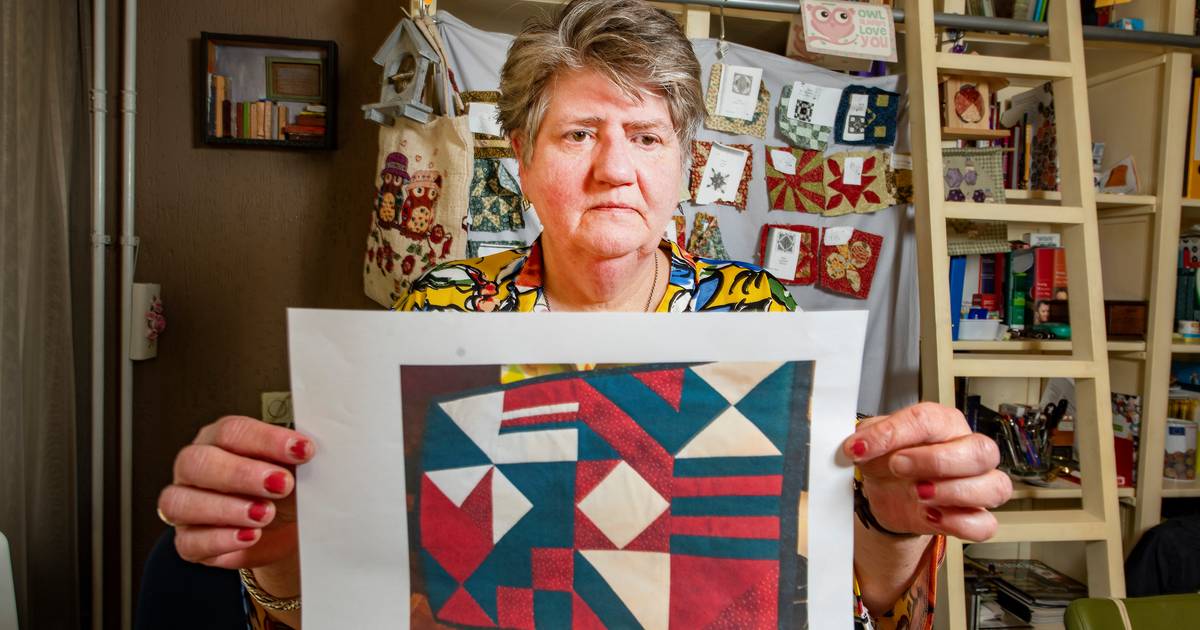 Quilt van Aleid uit Apeldoorn krijgt tóch een mooi plekje in opgeknapt