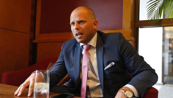 Theo Francken à Tbilisi, la capitale géorgienne ce mardi 12 juin.