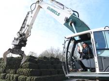 Laatste balen kunstgras van Tuf Recycling markeren het einde van een slepend drama in Dongen