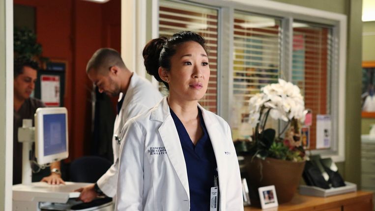 Sandra Oh in ‘Greys Anatomy’. Beeld K2 / Filmstill