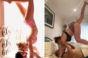 Celeste Barber maîtrise (presque) la pose prise par Gigi Hadid lors de cette séance photo pour Vogue.
