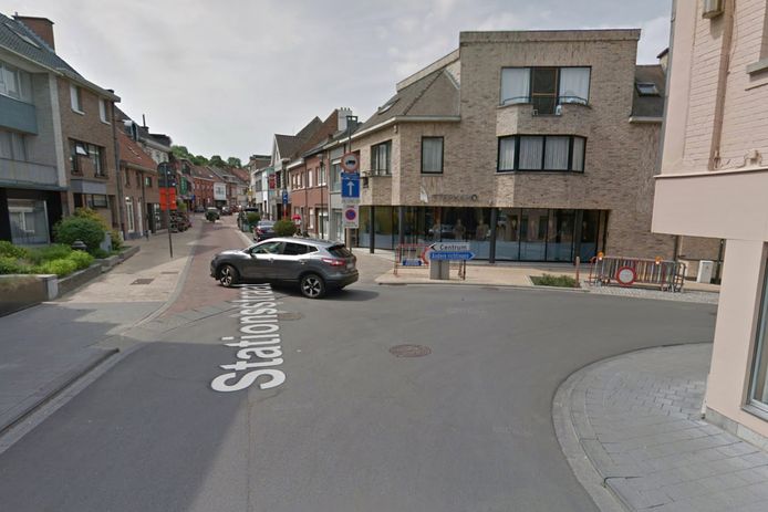 De man werd opgepakt aan de Stationsstraat