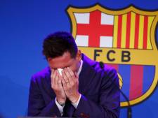 Lionel Messi barst in tranen uit tijdens persconferentie: ‘Dit doet zoveel pijn’