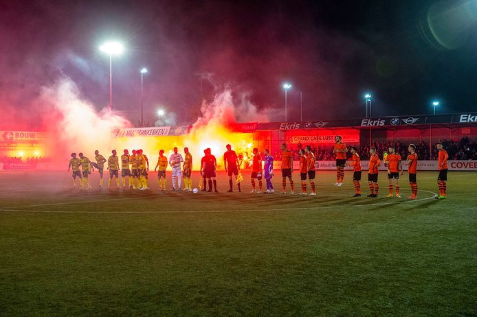 Het bekerduel tegen ADO begon vlammend voor Sparta Nijkerk, maar na 90 minuten waren de ambities van de thuisclub gedoofd: 0-2.