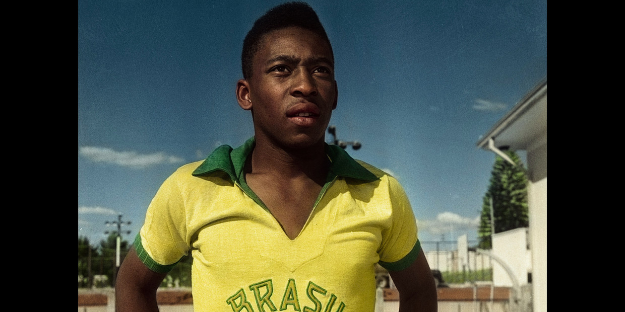 Pelé, de uitverkorene van het Braziliaanse voetbal. Beeld RV Netflix