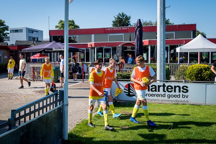 Het toernooi om de Hollandsche IJssel Cup vorig jaar augustus, toen er bij DCV in Krimpen aan den IJssel nog wel gevoetbald werd.