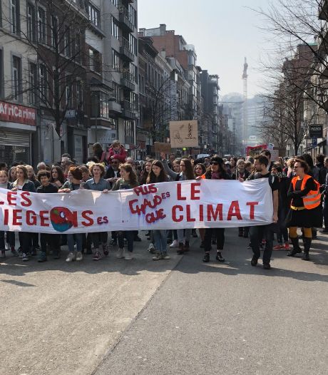 Plus de 7.000 manifestants pour le climat à Liège