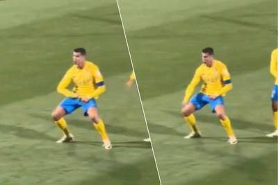 Messi-getreiter wordt hem opnieuw te veel: Cristiano Ronaldo reageert met obsceen gebaar dat wellicht niet onbestraft blijft