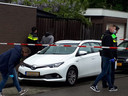Een man wordt aangehouden in de 30e straat Gildekamp.