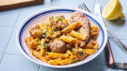 39. Penne vol-au-vent tomaté