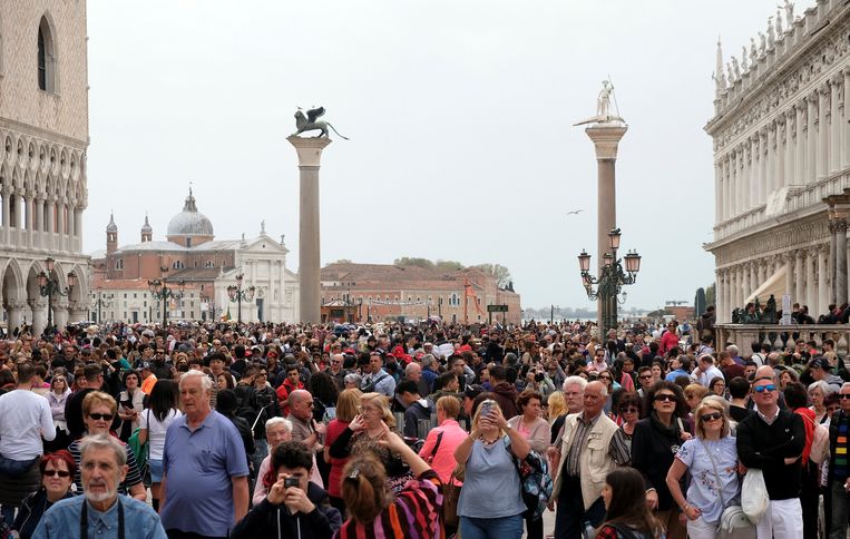 San Marcoplein, Venetië. Beeld REUTERS
