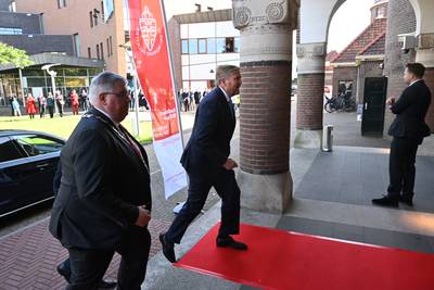 Koning Willem-Alexander bij viering 100 jaar Radboud Universiteit
