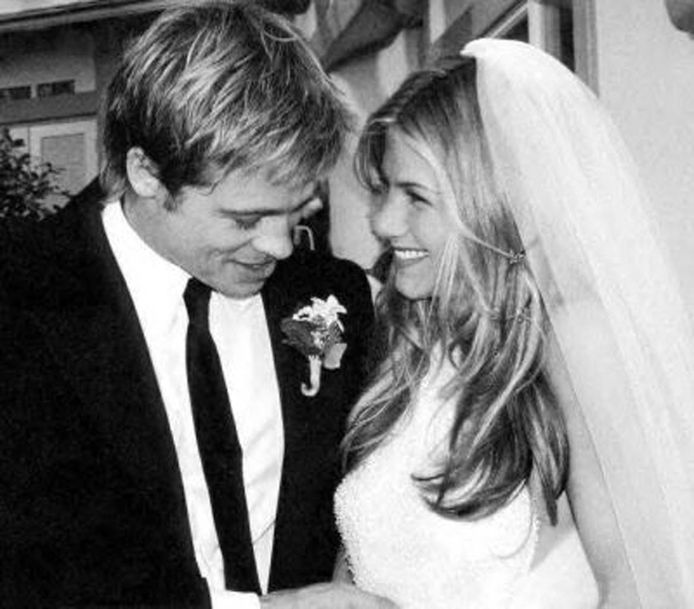 Tijdens hun huwelijk in 2000.
