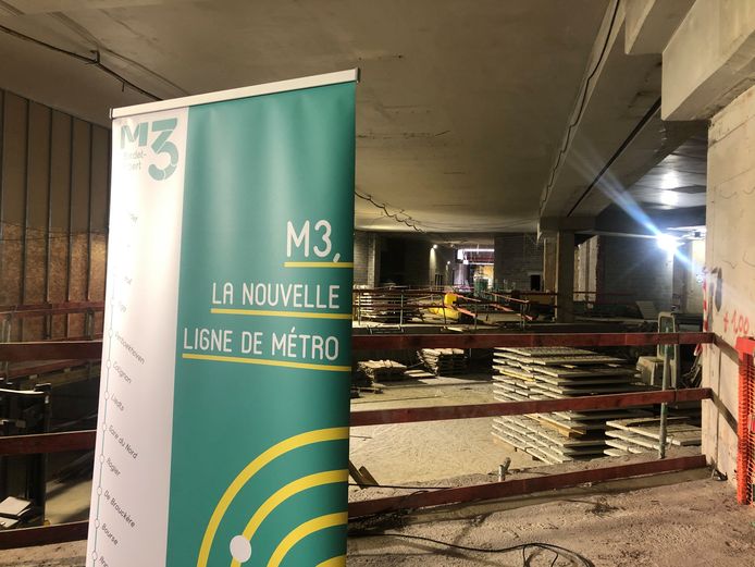 Le chantier du métro 3 est définitivement arrêté.