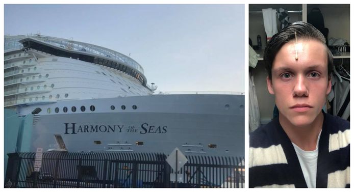 Arron Hough is musicalartiest op het cruiseschip Harmony of the Seas.