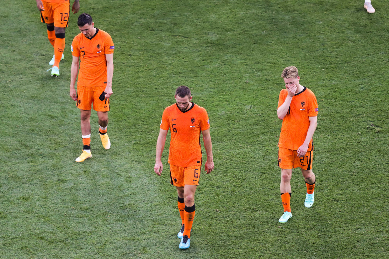 Sono presenti Stephen Burgess, Stefan de Vrij e Frenkie de Jong.  ANP .immagine