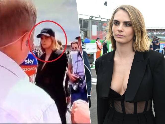 Topmodel Cara Delevingne krijgt bakken kritiek van Formule 1-fans na “arrogante” weigering live op televisie