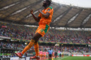 Ibrahim Sangaré scoort voor Ivoorkust op de Afrika Cup, maar PSV miste hem dit weekend.