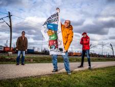Voor omwonenden van de railterminal bij Reeth resten alleen de kruimels