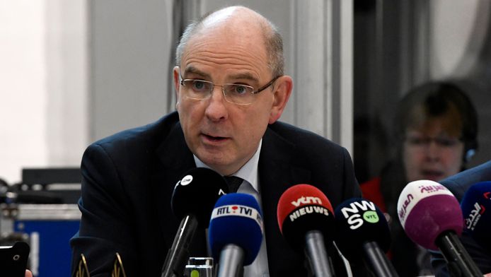 Minister van Justitie, Koen Geens.