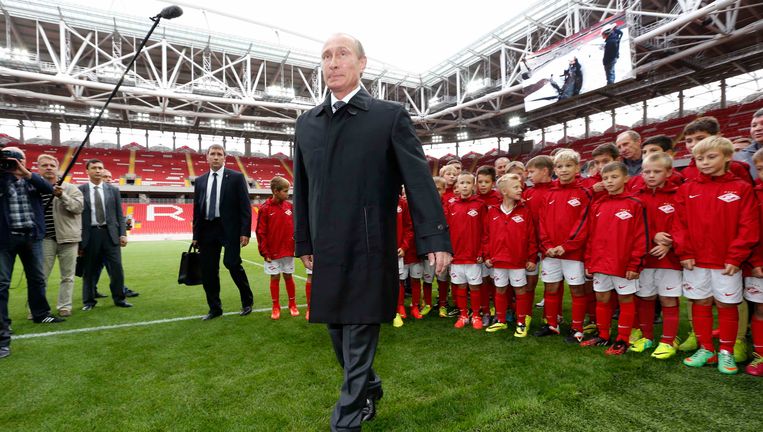 Nieuw stadion Spartak Moskou officieel ingehuldigd | De Morgen
