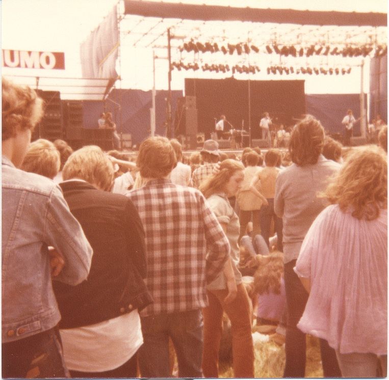 Raymond van het Groenewoud & de Centimeters in 1979.  Beeld Rens Klaasse