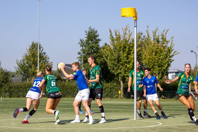 Ereklasse korfbal grote uitslagen zijn niet van de lucht, Unitas en