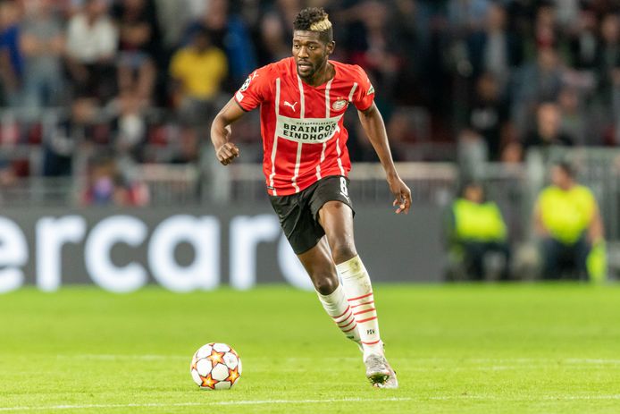 Ibrahim Sangaré is dit seizoen een cruciale schakel geworden bij PSV.