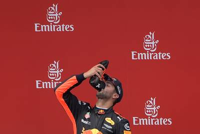 Ricciardo: Ik was wel jaloers dat Max hier vorig jaar het podium pakte