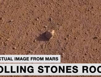 NASA geeft steen op Mars de naam ‘Rolling Stones’