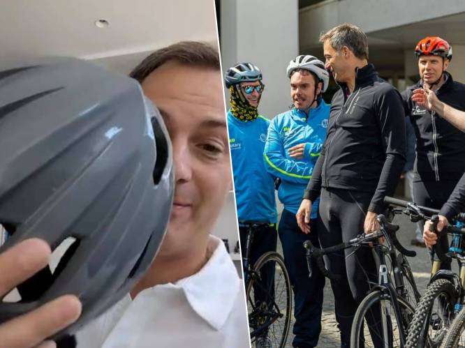 Premier De Croo uit ziekenhuis na val met fiets, enkel wat schaafwonden: “Gelukkig had ik mijn helm op”