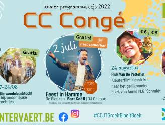 Cultureel centrum brengt met ‘CC Congé’ opnieuw gevarieerd zomerprogramma 
