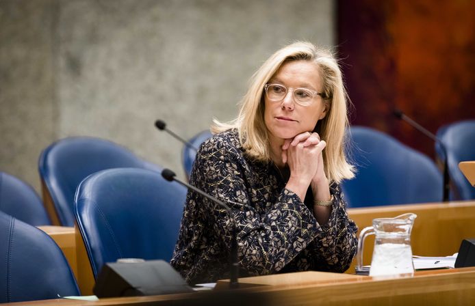 Minister Sigrid Kaag voor Buitenlandse Handel en Ontwikkelingssamenwerking (D66)