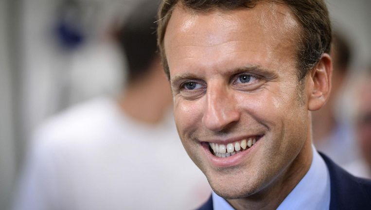 Emmanuel Macron. Beeld afp