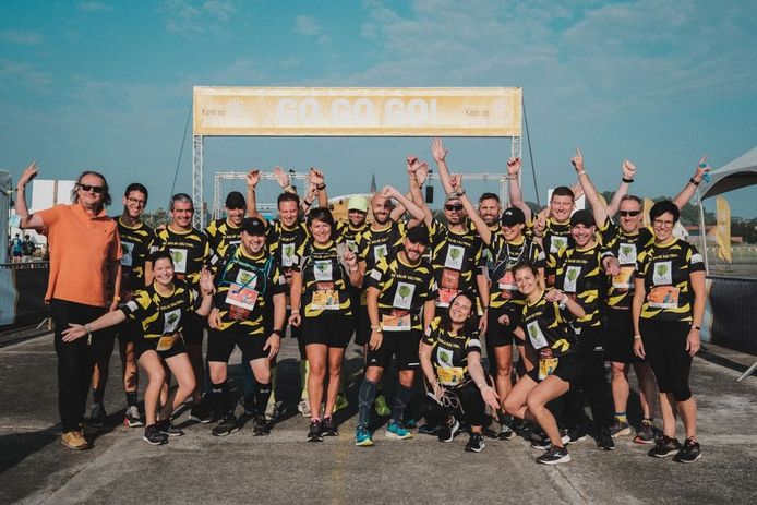 De Halse Daltons doen opnieuw mee aan de 100km-run van Kom Op Tegen Kanker.