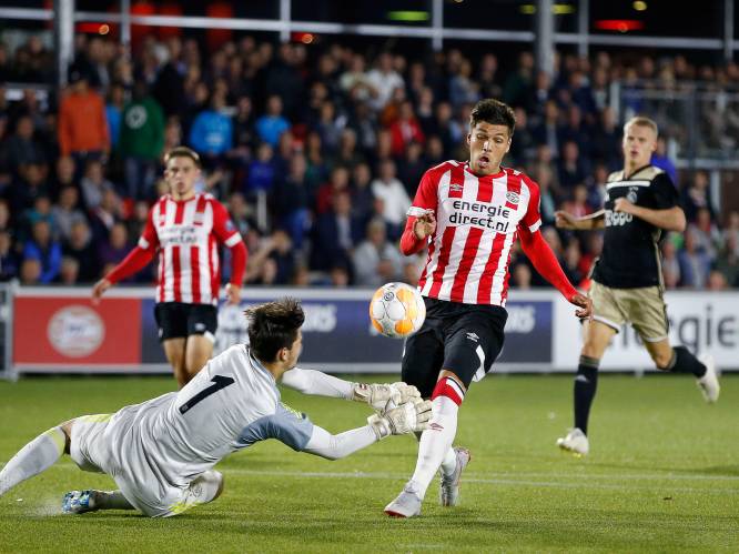 Jong PSV nipt te sterk voor Jong Ajax
