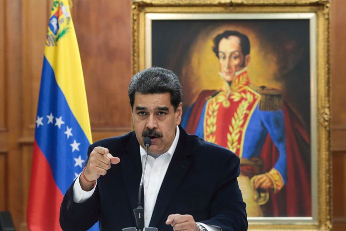 De Venezolaanse president Nicolas Maduro, voor wie Alex Saab een belangrijke dealmaker zou zijn geweest. Archiefbeeld.