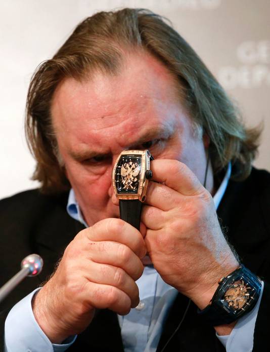 Montre cvstos depardieu sales