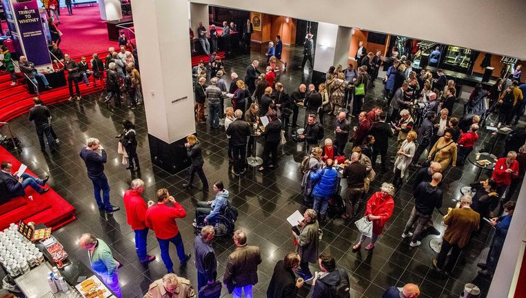 PvdA-leden op partijbijeenkomst in de Beatrixhal in Utrecht, 18 maart. Beeld anp
