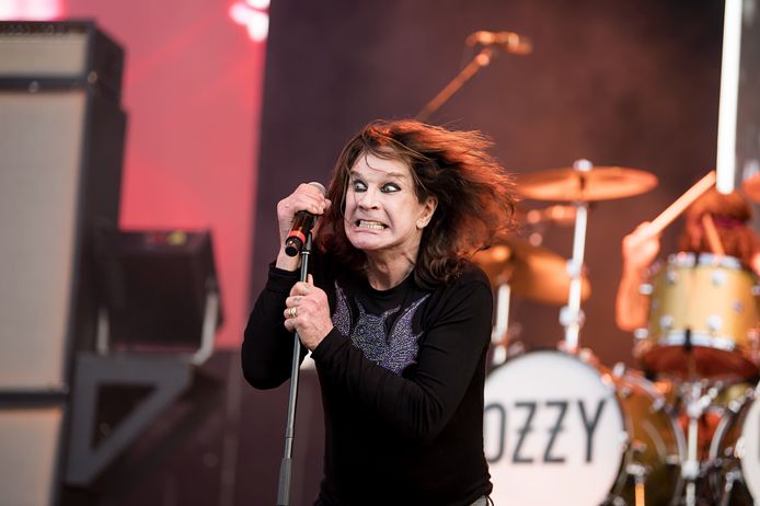 Ozzy Osbourne op het Download Festival 2018