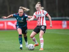 Voetbalsters Jong PSV buigen na knappe bekerwedstrijd voor FC Twente