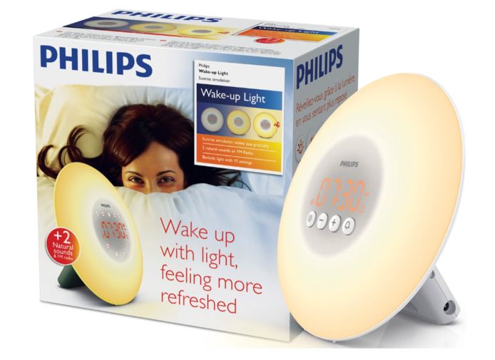 Philips HF3506/05 - Wake-up light - Grijs.