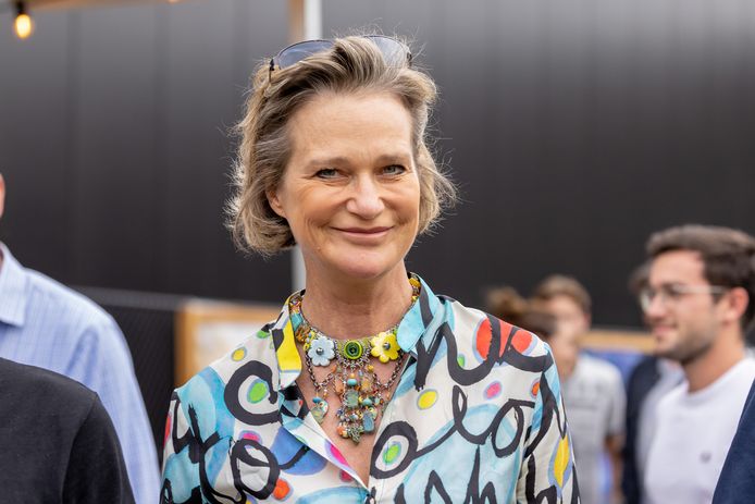 Prinses Delphine bezoekt Tomorrowland.