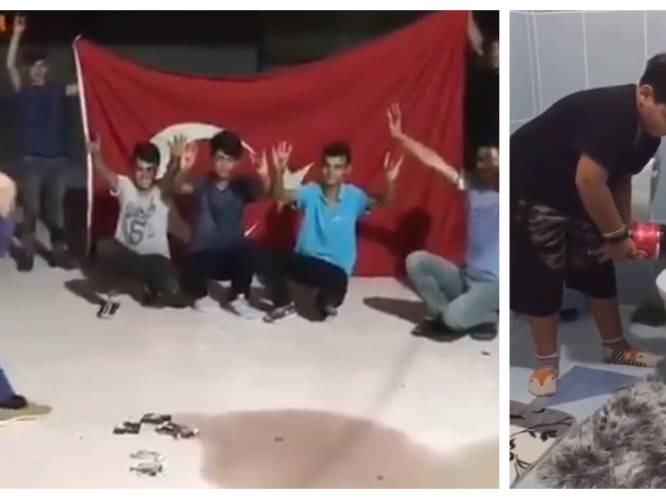 Woedende Turken slaan met hamers iPhones stuk en spoelen Coca-Cola door in wc