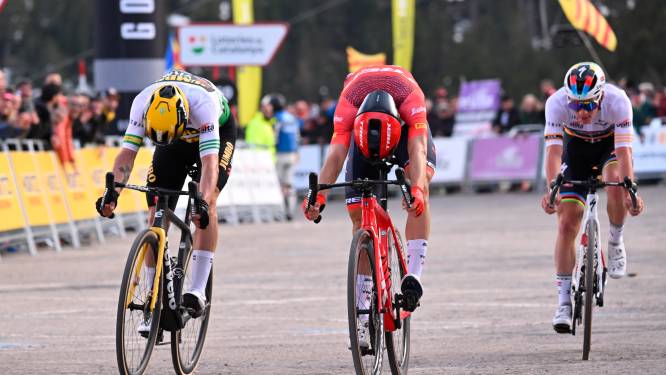 Ciccone remporte la deuxième étape du Tour de Catalogne, Evenepoel troisième