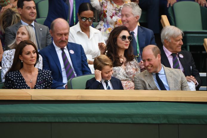 Prince George at Wimbledon.