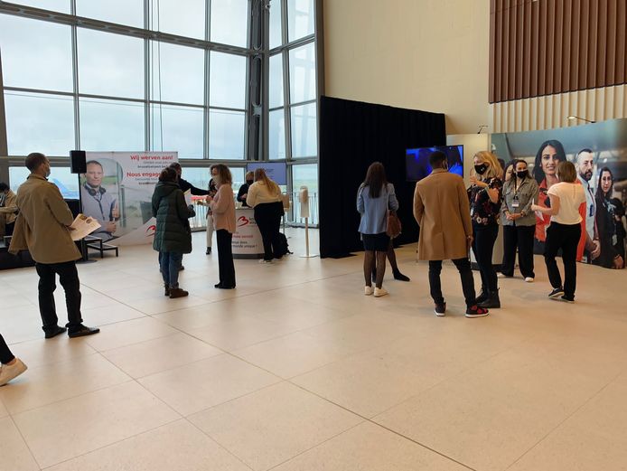 Archiefbeeld van een jobbeurs op Zaventem.
