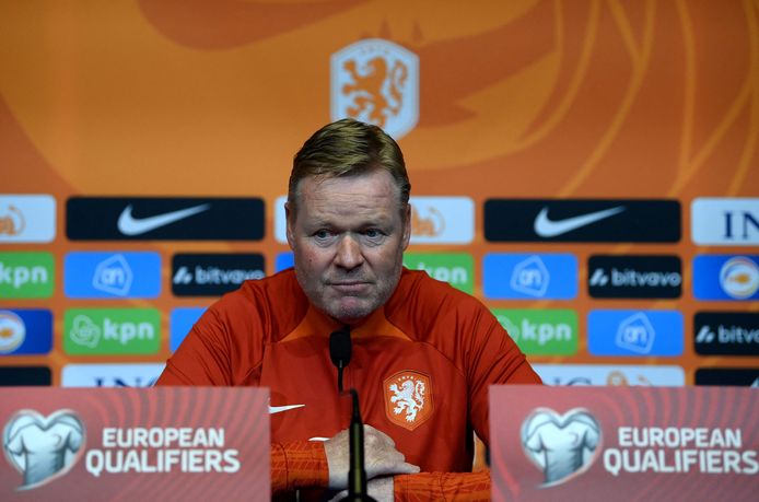 Bondscoach Ronald Koeman